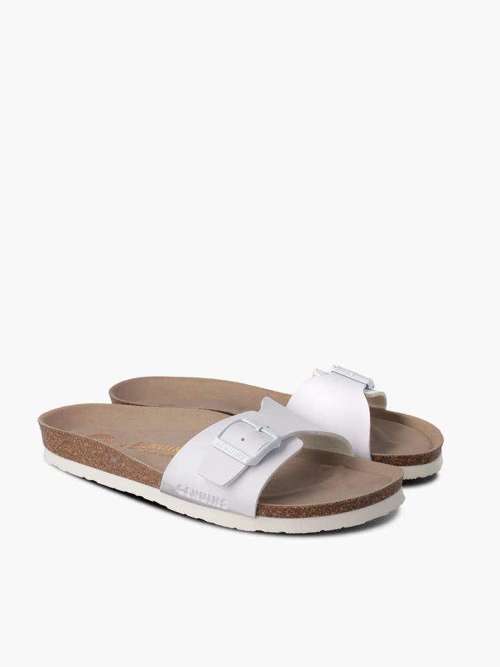 GENUINS - Wholesale Sandals - Women's - TORONTO VEGAN WHITE1