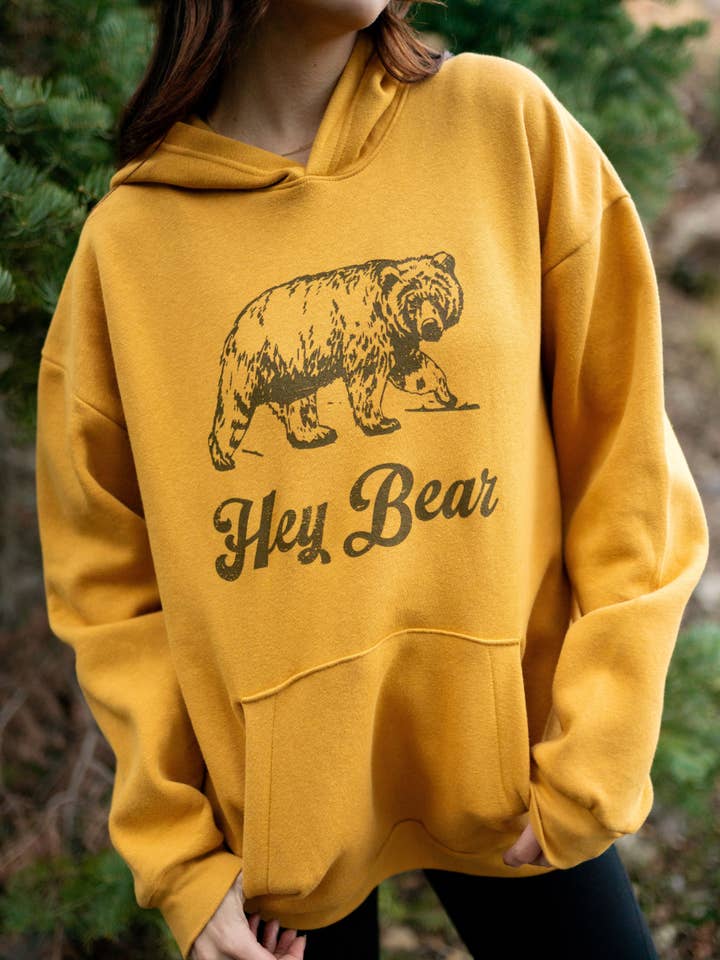 Hey Bear Kapuzenpulli für den Großhandel von Indy Brand