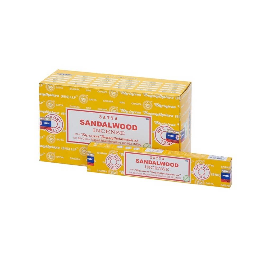 AUM Fragrances - Vendita all'ingrosso Stick smudge - Incenso Satya NS Sandalwood 15 g0
