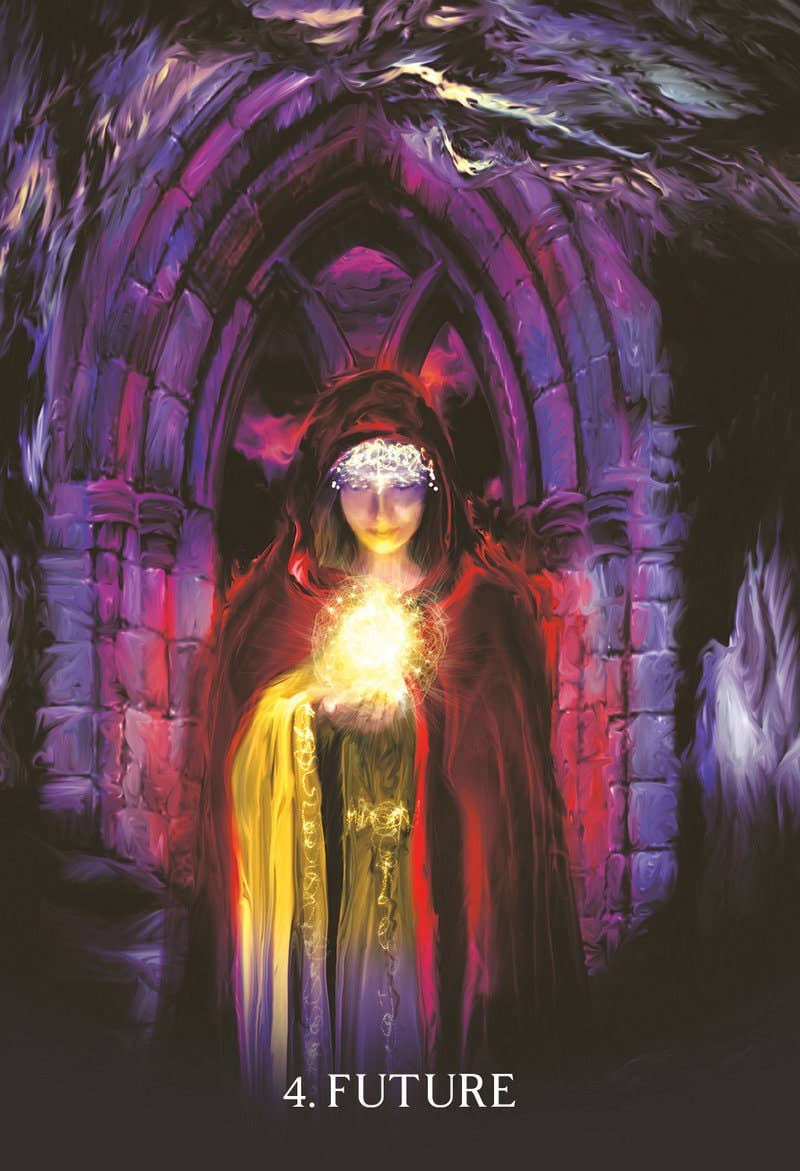 Cardshouse - Wholesale Tarot Cards - The Oracle Of Portals Cards Blue Angel5