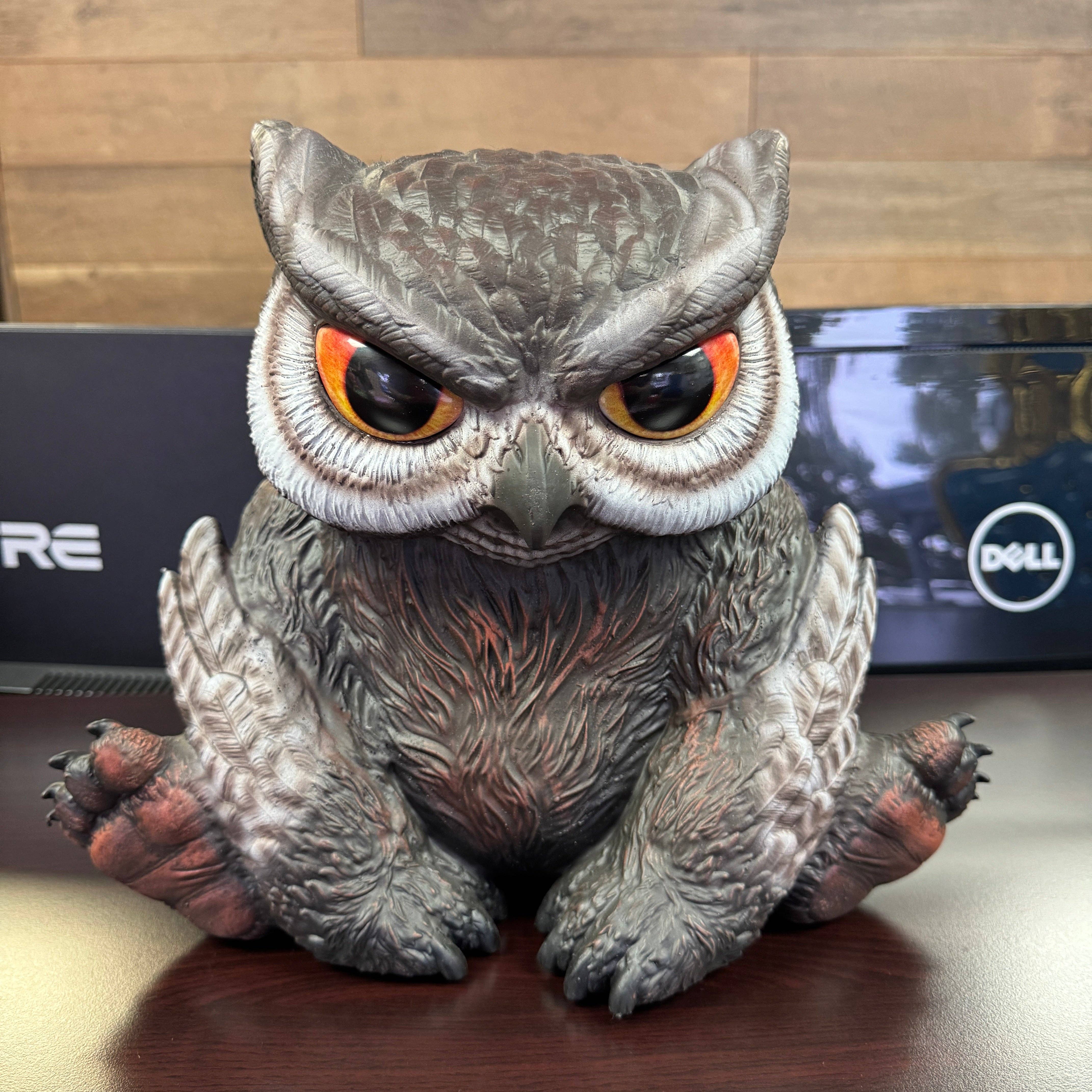 LM Treasures - Wholesale Decorative Figurine - Dungeons and Dragons Baby Owlbear Table Top Statue7