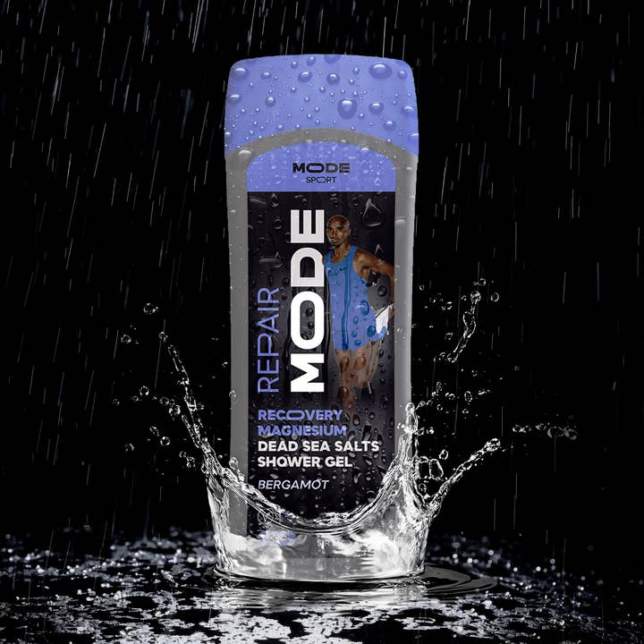 Repair MODE Dead Sea Salts Shower Gel by Sir Mo Farah for wholesale by Mode Sport by Sir Mo Farah