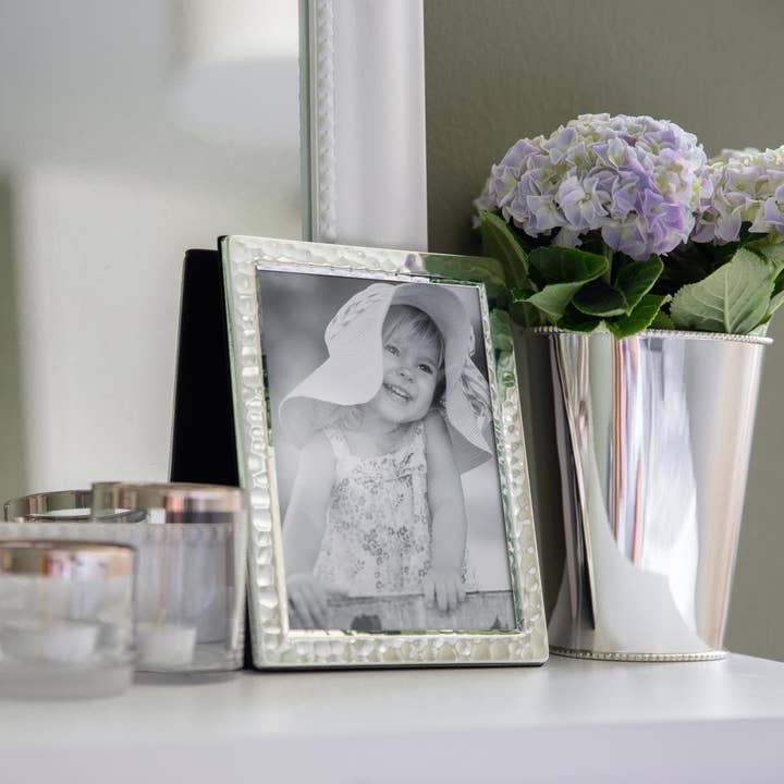 EDZARD - Venta al por mayor Figura decorativa - Marco de fotos Pavia (15 x 20 cm), plateado, protección contra el deslustre4