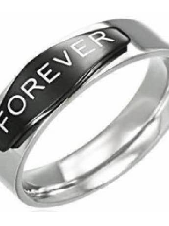 Stainless Steel "Forever Ring" - 8mm for wholesale by Just Mens Rings