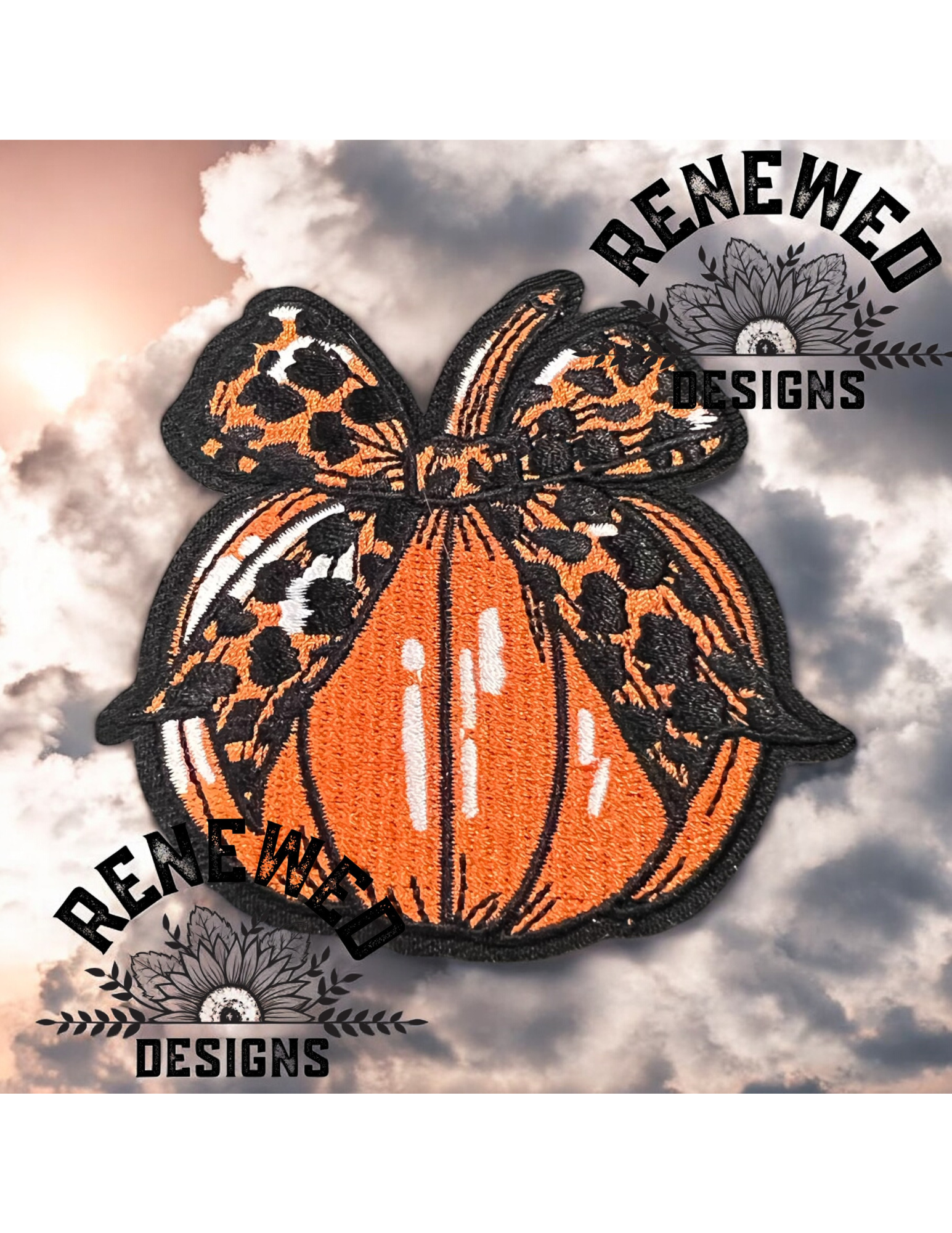 Renewed  Designs - Venta al por mayor Parches - Parche de calabaza leopardo0