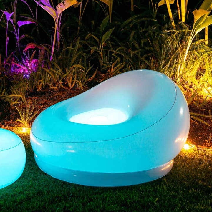 PoolCandy - Wholesale Chair - AirCandy Illuminated Color Changing LED Chair with Remote9
