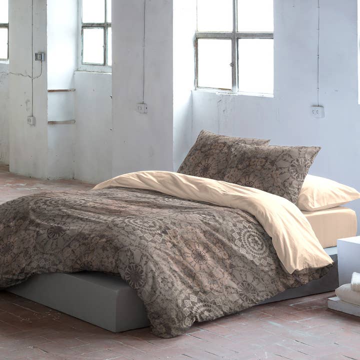 beige grey pink EIDER duvet cover for wholesale on Faire