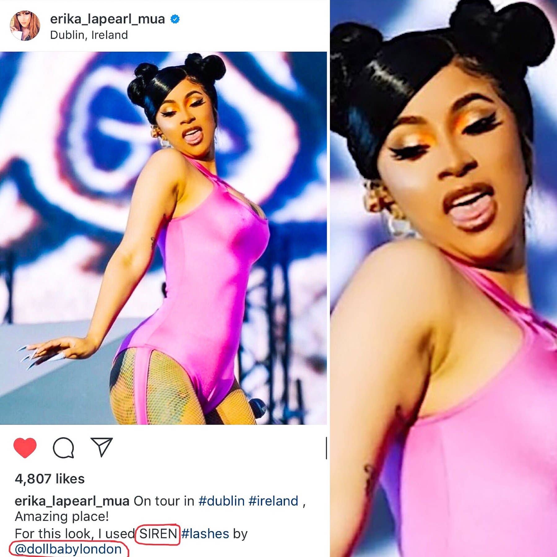 Dollbaby London Lashes - Vendita all'ingrosso Ciglia finte - Siren Dramatic - Ciglia finto visone12