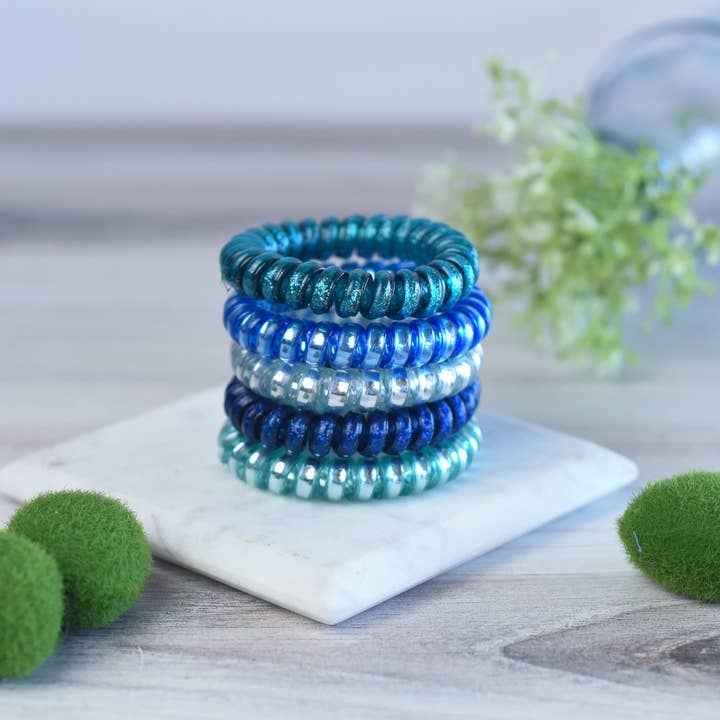 Large Lauren Lane Hair Coil Set in Arctic for wholesale by Lauren Lane