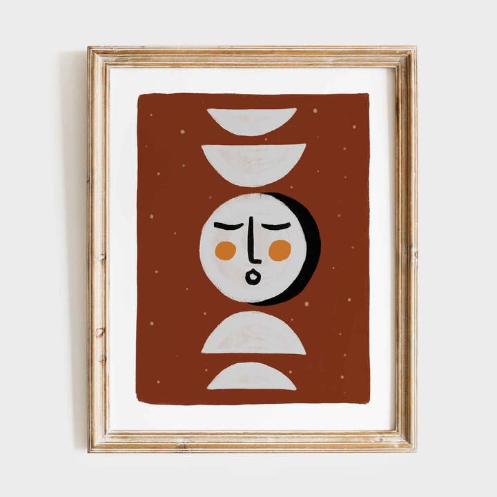 Impression d'art Giclée Sérénité Lunaire pour la vente par Michio Aluna