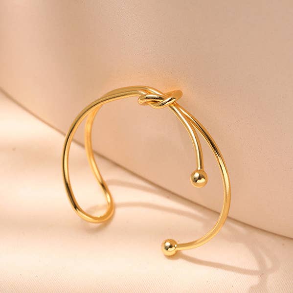 Hohler Knoten Einfarbige Armband-Accessoires für den Großhandel von MoodGold