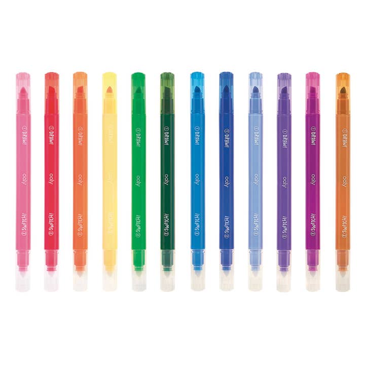 OOLY - Wholesale Markers - Kids & Baby - Switch-eroo! Color-Changing Markers 2.0