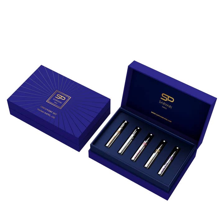 Clean Otter - Wholesale Perfume/Eau de Toilette - Sarvari Paris Discovery Set 5 x 2 ML Unisex0