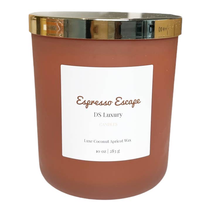 DsLuxurycandles – wholesale Jar/filled candle – Espresso Escape Scented Candle