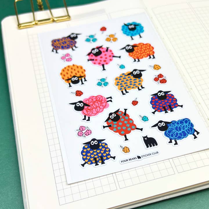 Four Bears Sticker Club - Wholesale Sticker - Fluffy and Fabulous2