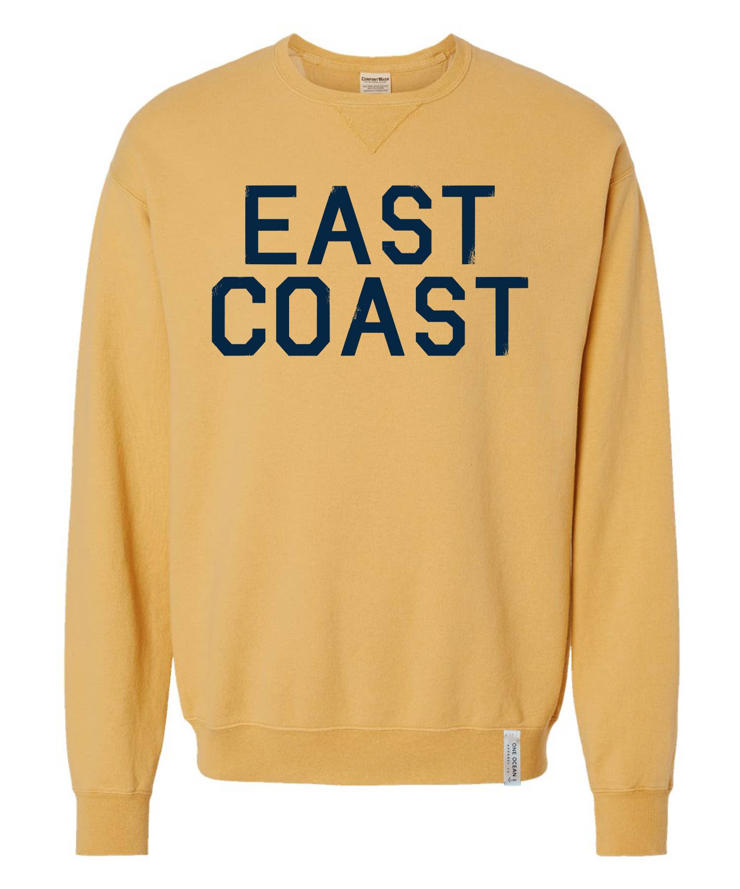 One Ocean Apparel Co.. - Wholesale Graphic Sweatshirt - Unisex - EAST COAST Crewneck - CUSTOM COLORS2