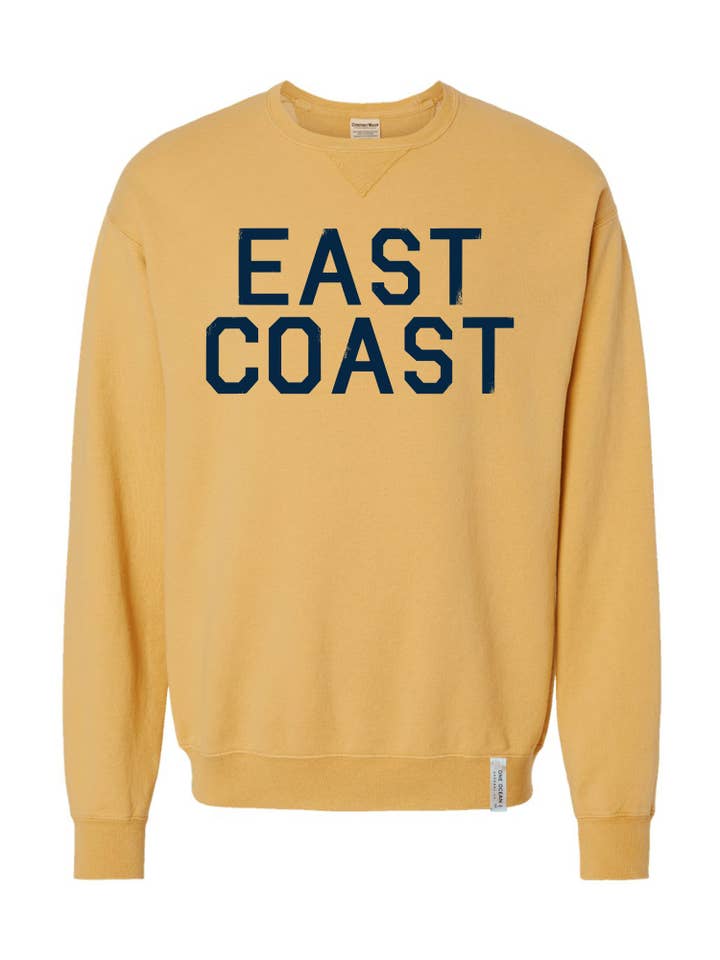 One Ocean Apparel Co.. - Wholesale Graphic Sweatshirt - Unisex - EAST COAST Crewneck - CUSTOM COLORS2
