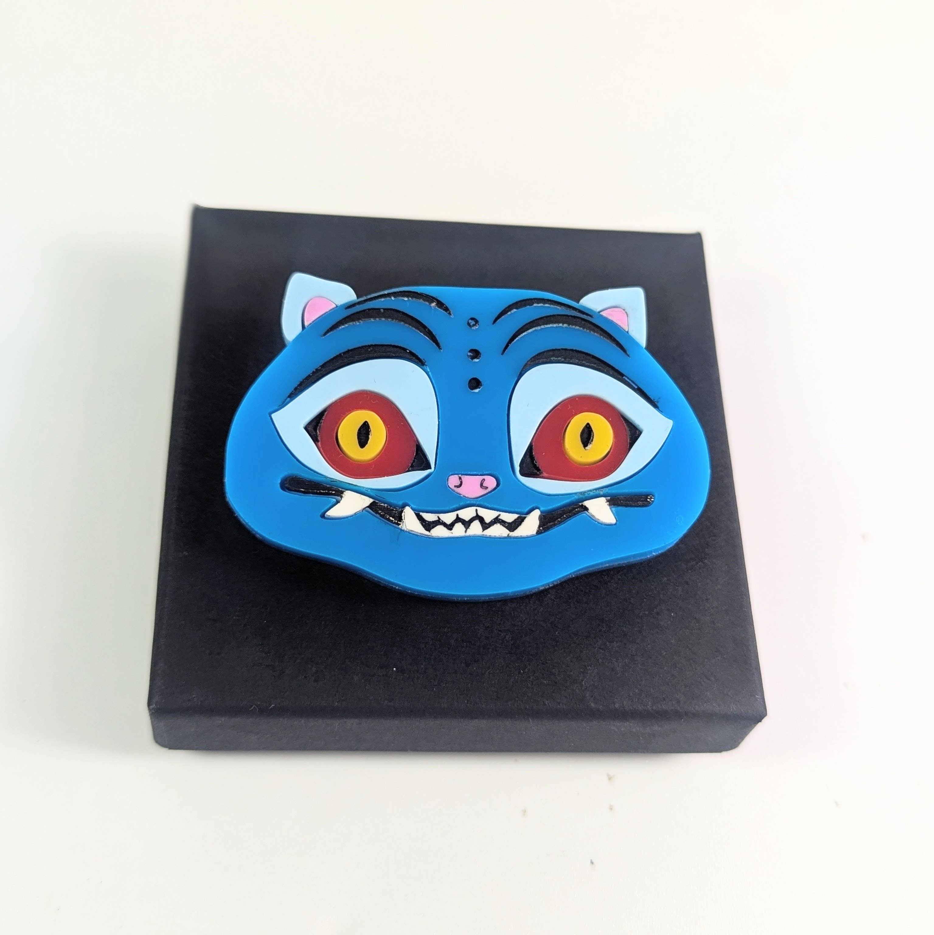 Chikai Shop - Vendita all'ingrosso Spille - Spilla tigre in acrilico Huntr/x Kpop Demon Hunters, tigre buffa4