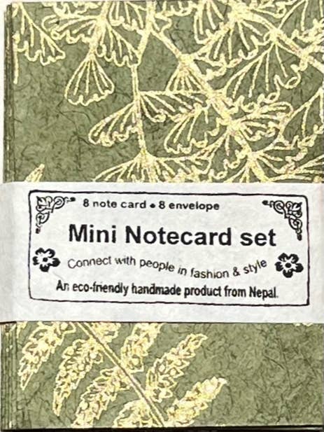 Kapsling, ormbunke, gld/oliv uppsättning av 8 för wholesale av Giftsland