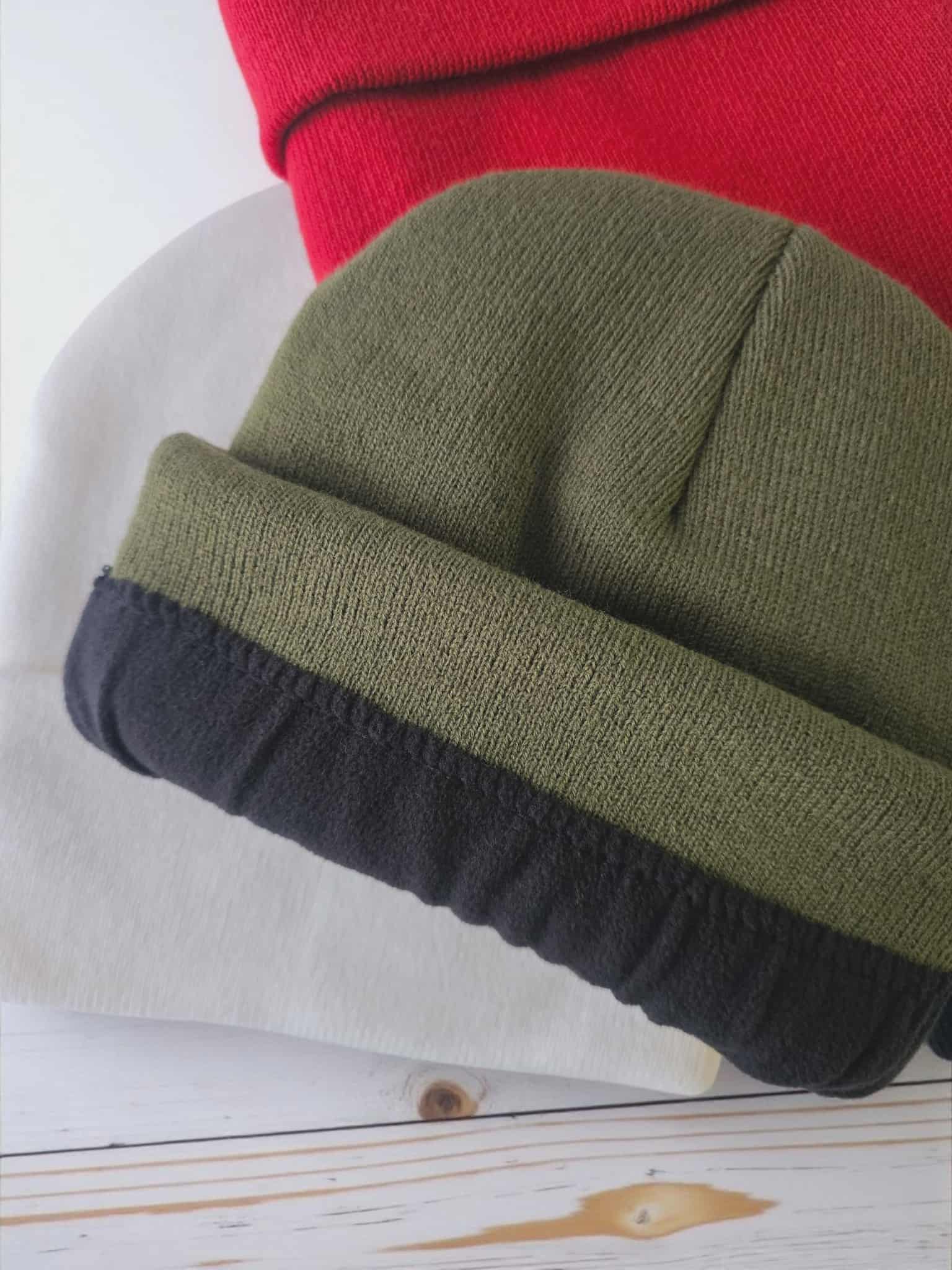 Mad River - Wholesale Beanie - Unisex - Fleece Lined Beanie w/Sewn on Custom Patch1