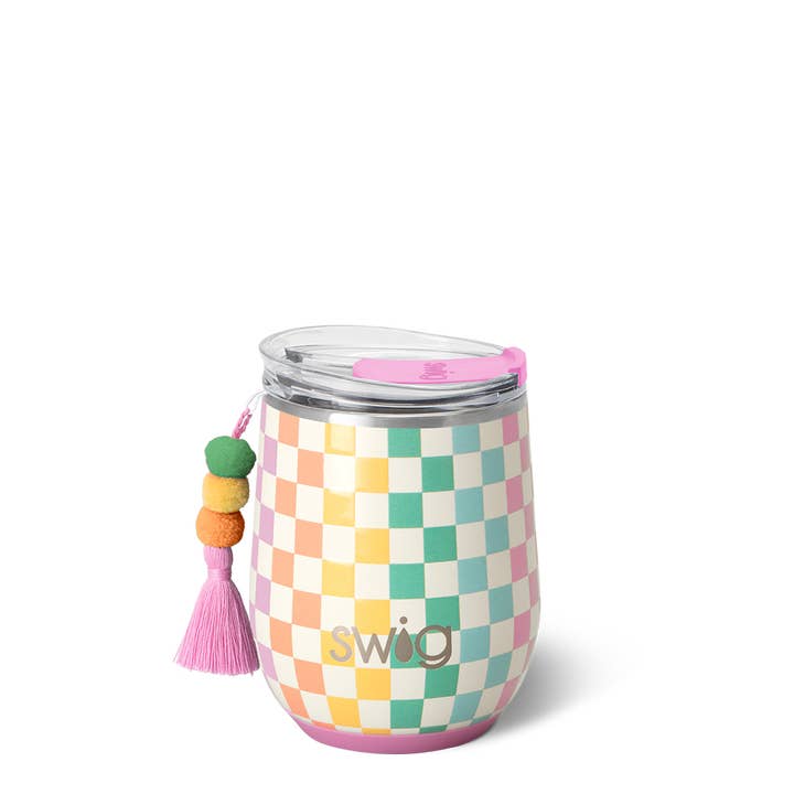 Vérifiez le gobelet à vin sans pied (12oz) pour la vente par Swig Life