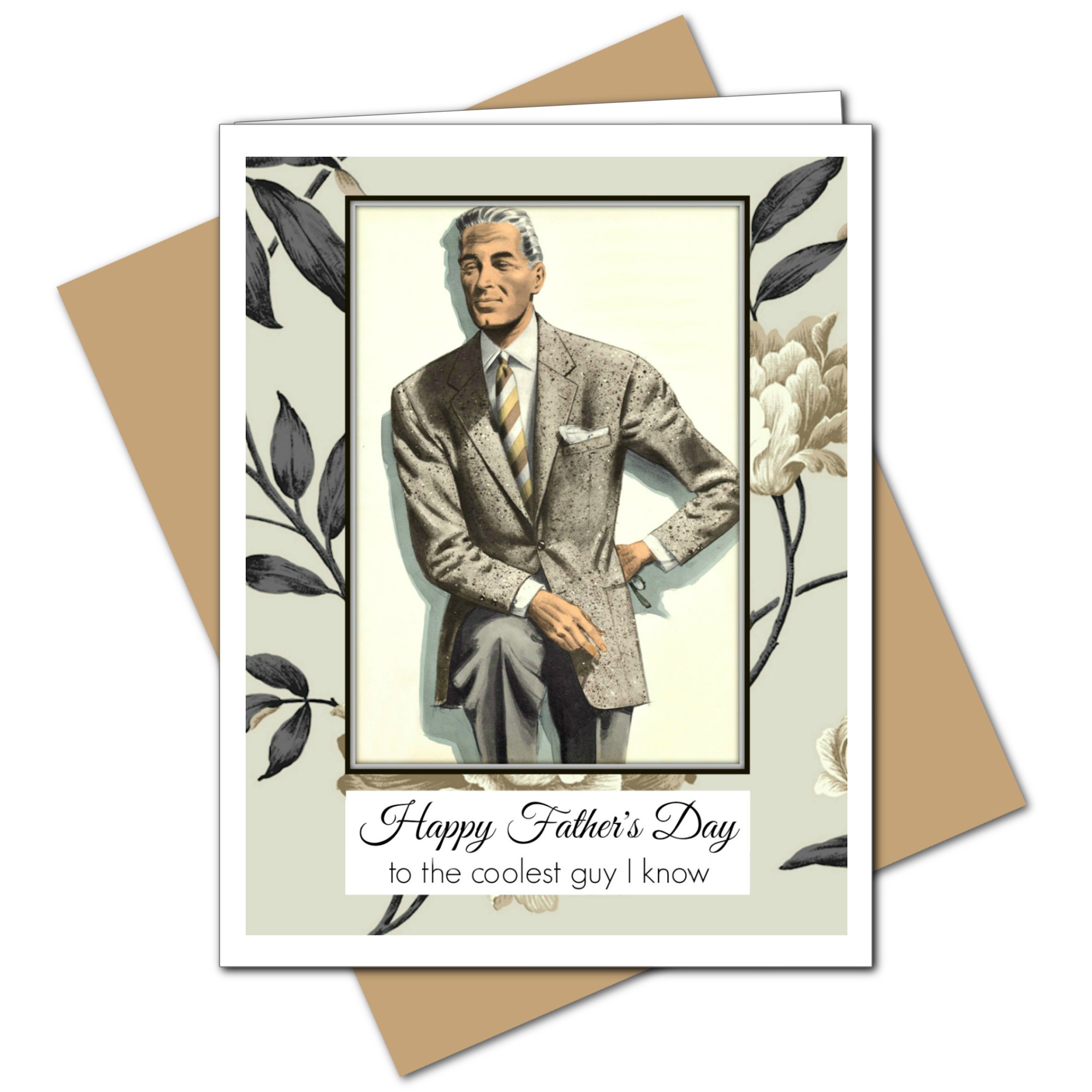 Ümlaut Brooklyn - Wholesale Father's Day Card - Coolest Guy I Know - Father's Day Card1