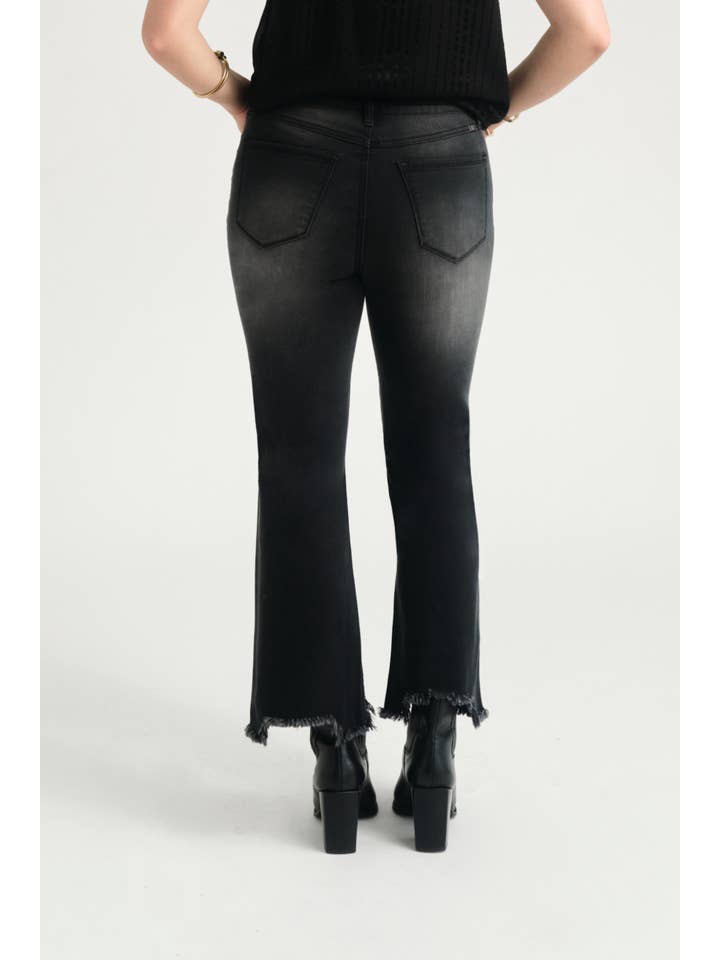 1822 Denim - Wholesale Jeans - Women's - 27" Demi Boot Jean w /Sharkbite Hem in Watson