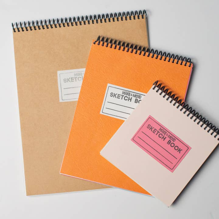 Make & Mend - Wholesale Sketchbook/Sketchpad - Make & Mend Sketch Book9