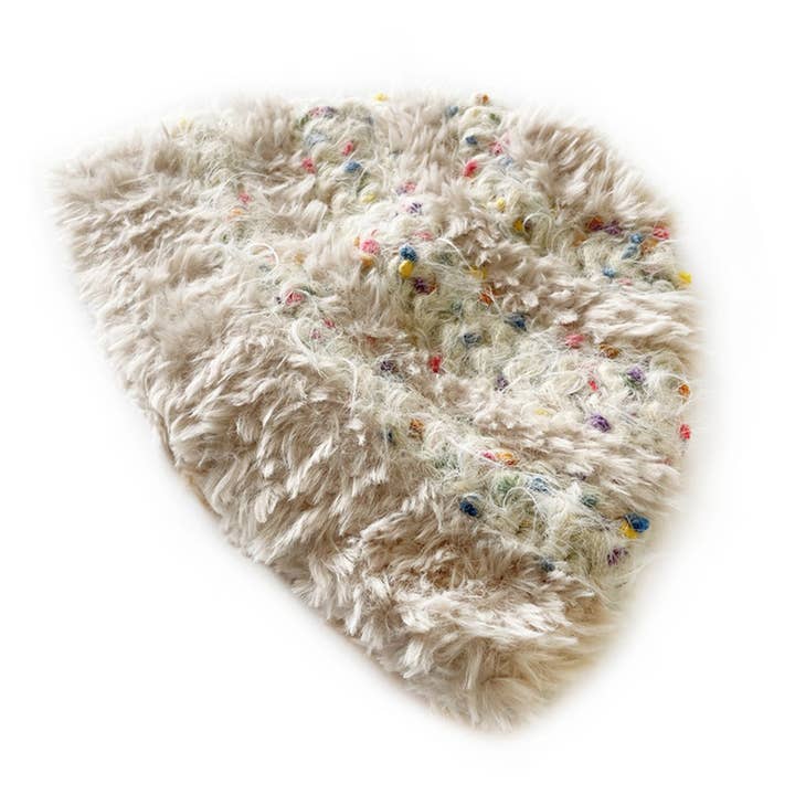 Funkyrel® Atzbranding Limited - Wholesale Bucket Hat - Women's - Haila - Knitted Bucket Hat with Polka Dot1