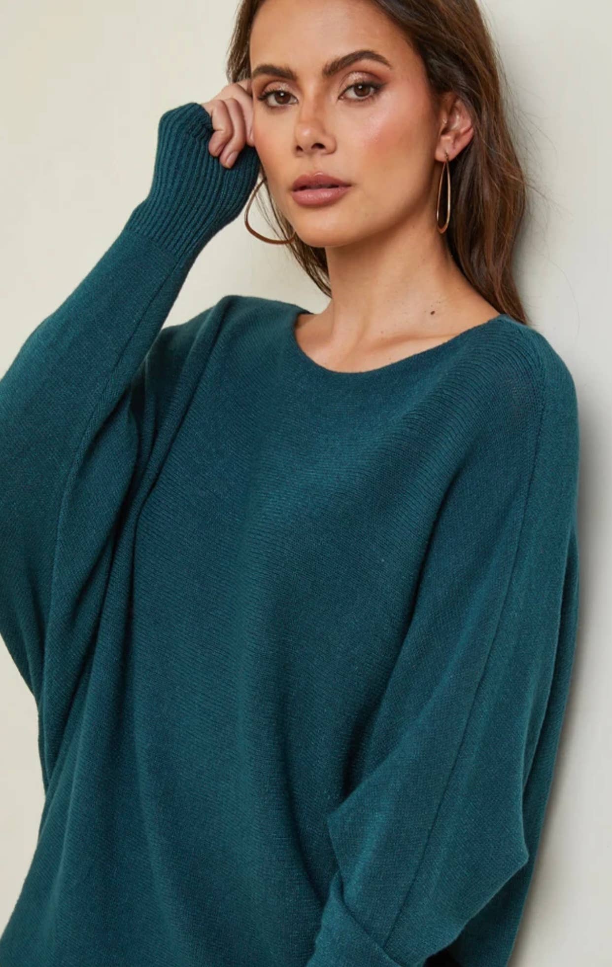 LÉA & LUC - Vendita all'ingrosso Maglione tricot - Donna - Maglione con maniche a pipistrello REF. 009953