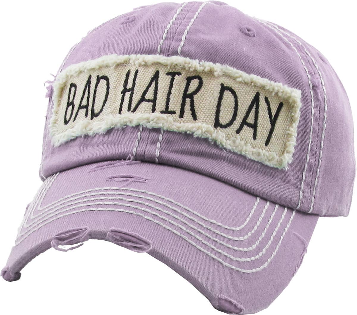 KBETHOS - Vendita all'ingrosso Cappellino da baseball - Donna - Berretto a sfera vintage lavato Bad Hair Day19