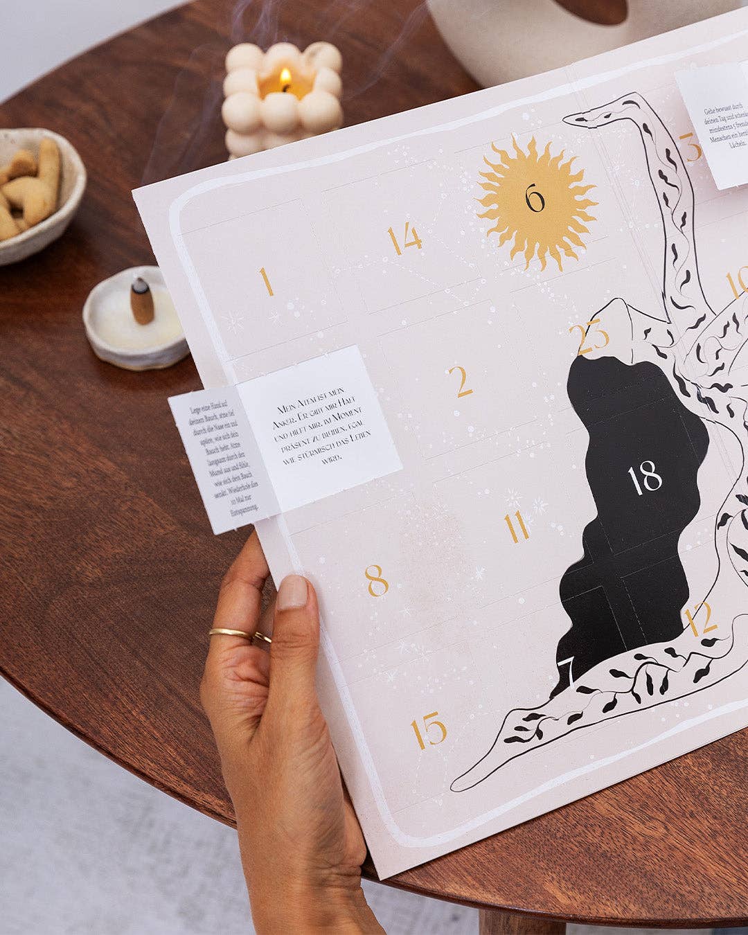 Oh Shanti - Venta al por mayor Calendario de Adviento - Calendario de adviento de afirmaciones para el amor propio8