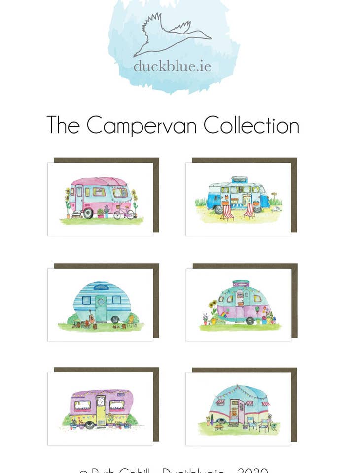 Campervan-collectie voor wholesale door Duck Blue®