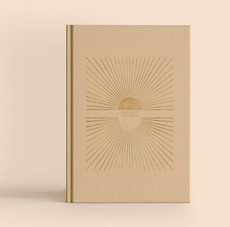 Anna Cosma - Wholesale Planner - STAY GOLD WILD SOUL - TIMELESS PLANNER CALENDAR - BEIGE 20261