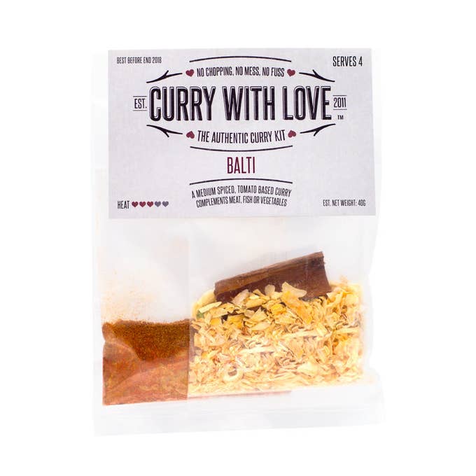 Balti Curry Kit - Medium Heat for wholesale by Curry with Love