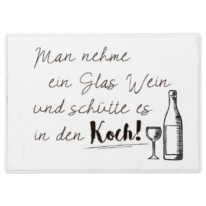 white Rectangular beer/wine magnet, assorted 4 times, h.5 cm for wholesale on Faire3