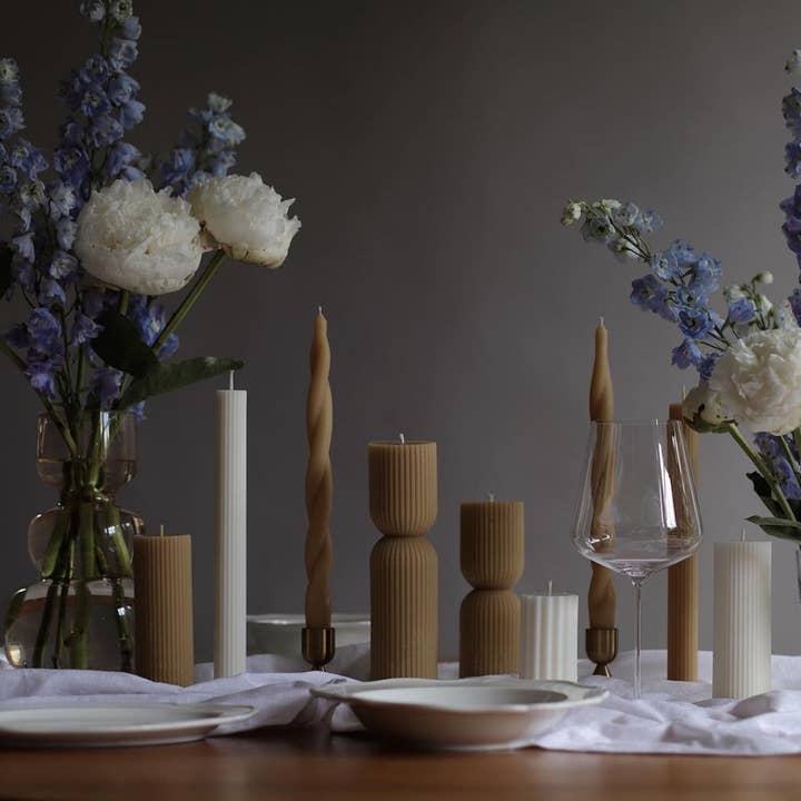 Studio Billie - Wholesale Tapered candle/candlestick - Tarlo Taper Candle1