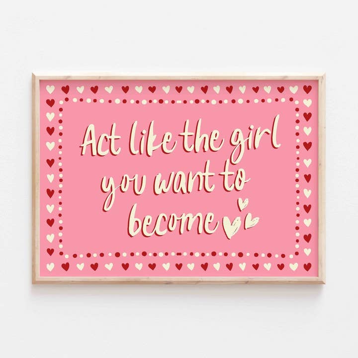 Impression d'art It Girl pour la vente par POSTERAMI