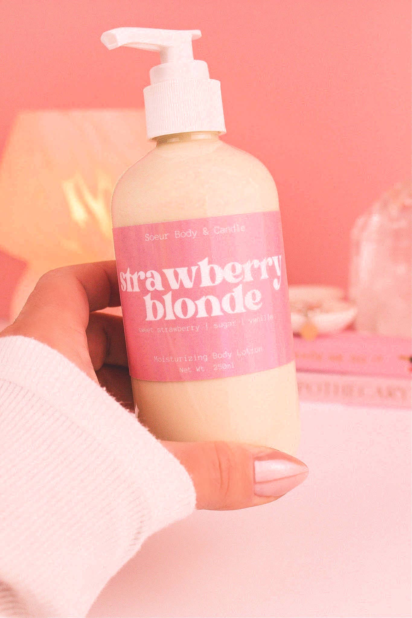 Soeur Body and Candle – Creme/loção corporal por atacado – Loção Corporal Louro Avermelhado2