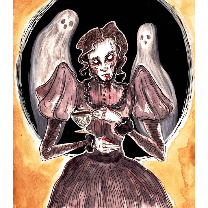 Bat In Your Belfry – wholesale Art print – Something In The Tea Print