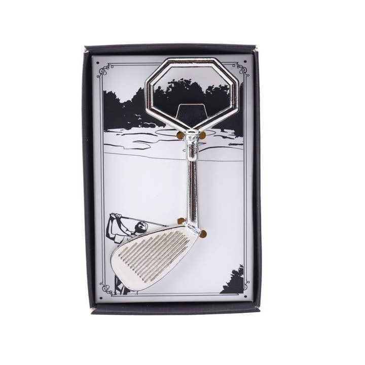 CGB Giftware - Wholesale Bottle/wine opener - Dapper Chap Golf Club Bottle Opener2