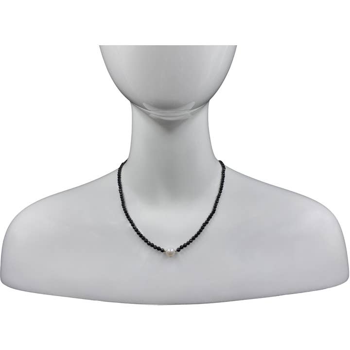 IST Jewelry - Wholesale Beaded/Pearl Necklace - Gemstones and Cultured Pearl Collar Necklace6