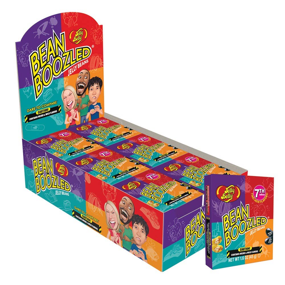 Long Island Candy Factory - Wholesale Boiled sweets - Jelly Belly Bean Boozled Jelly Beans 7th Edition 1.6 oz 24 ct0