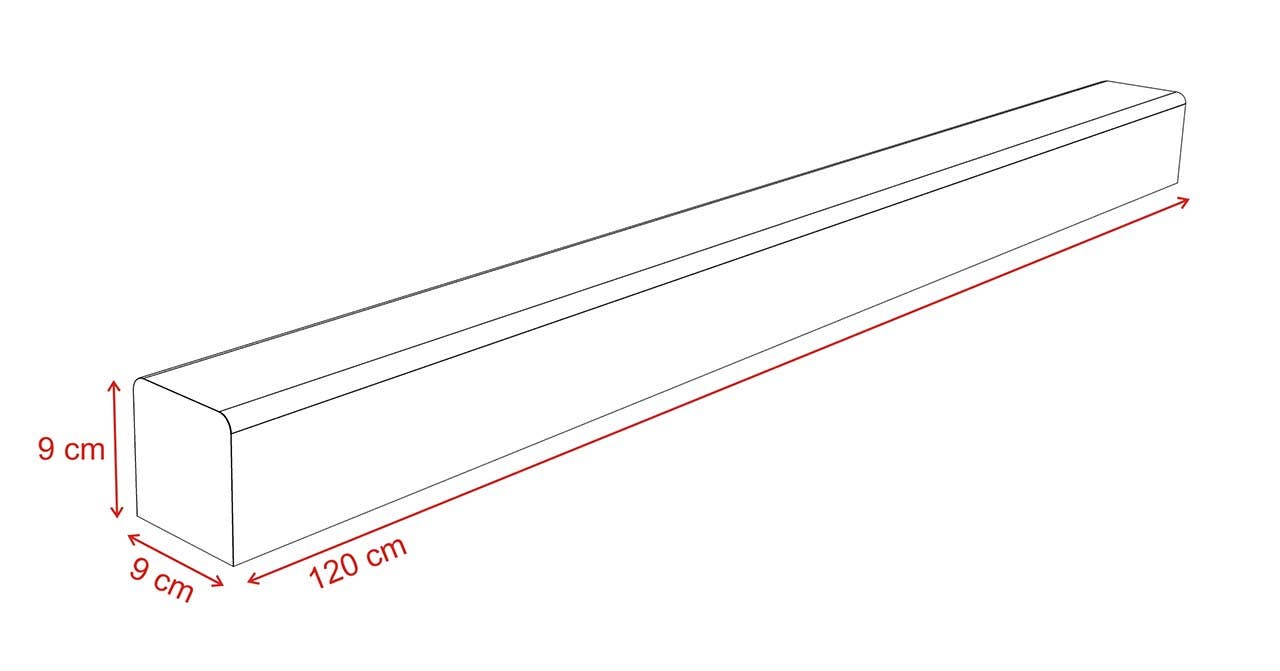 Wallegance – wholesale Väggkakel – Timmer-9x9, frigolit 3D timmer2
