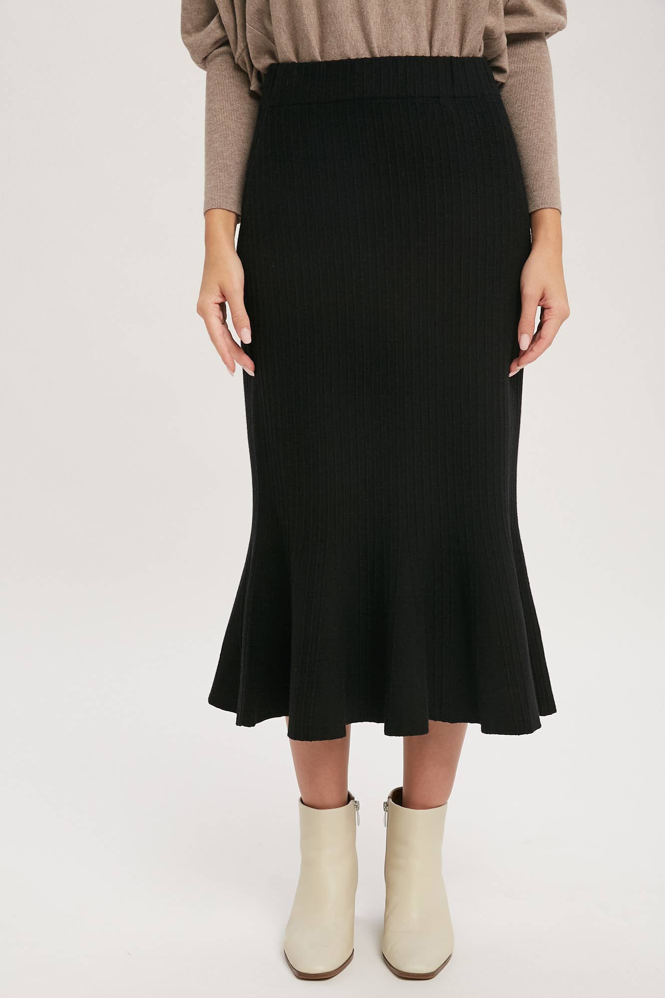 Bluivy - Wholesale Skirt - Women's - MERMAID SWEATER MIDI SKIRT23