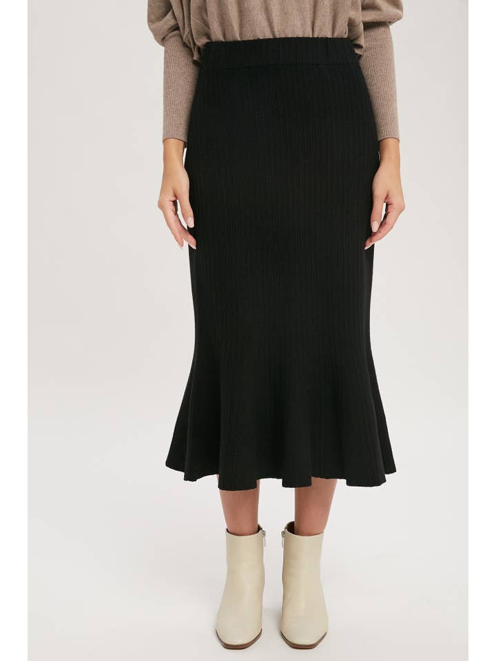 Bluivy - Wholesale Skirt - Women's - MERMAID SWEATER MIDI SKIRT23