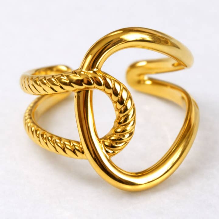 Calypso-Ring für den Großhandel von Poudre Bijoux