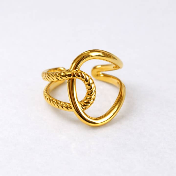 Calypso-Ring für den Großhandel von Poudre Bijoux