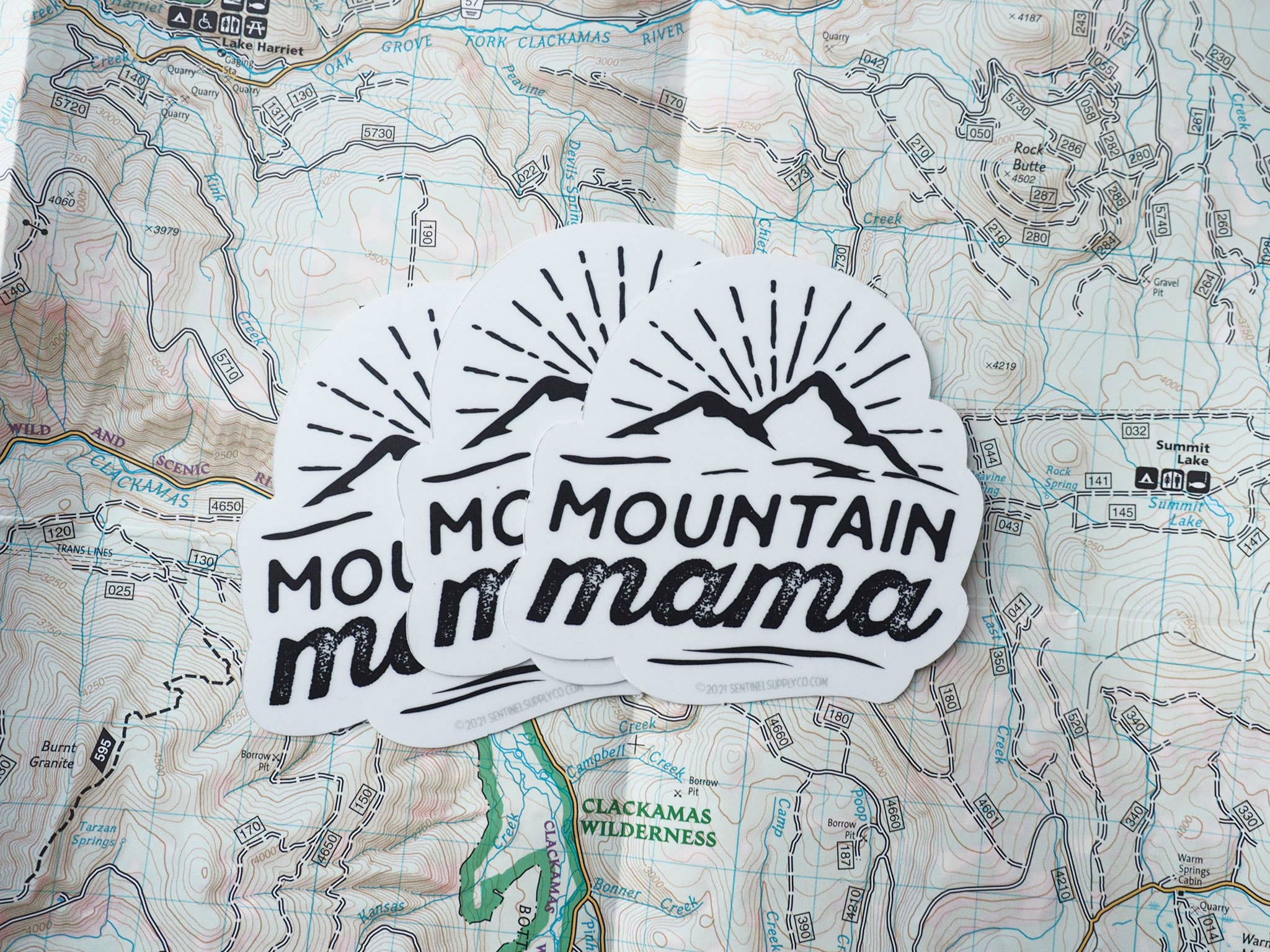 Sentinel Supply - Wholesale Sticker - Mountain Mama Sticker, Cute Country Music Lyrics Decal4