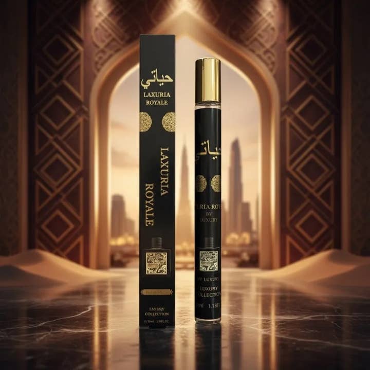 LAXURIA ROYALE PERFUME 35ml BLACK for wholesale by Kcosmetique